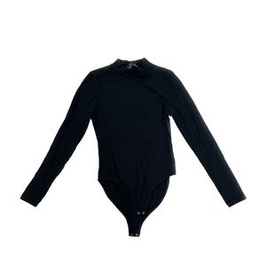 Black Bodysuit Tuttle Neck